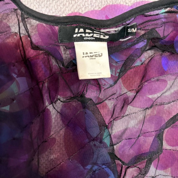 Jaded London sequin kimono duster longline cardi - Picture 6 of 7